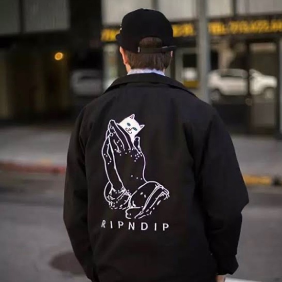 Rip N Dip Lord Nermal Coach Jacket - Picture 3 of 11